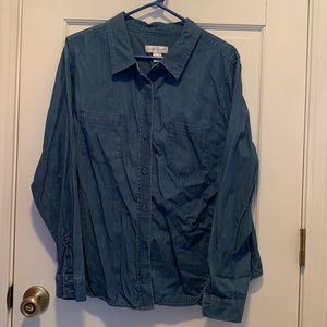 Christopher & Banks Women’s XL Jean Top